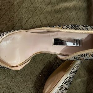 Black and Gold heels